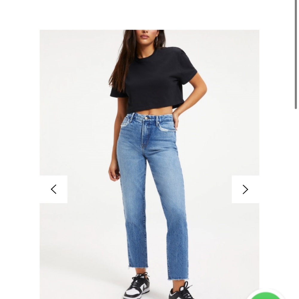Good American Good Vintage Fray Hem - Indigo